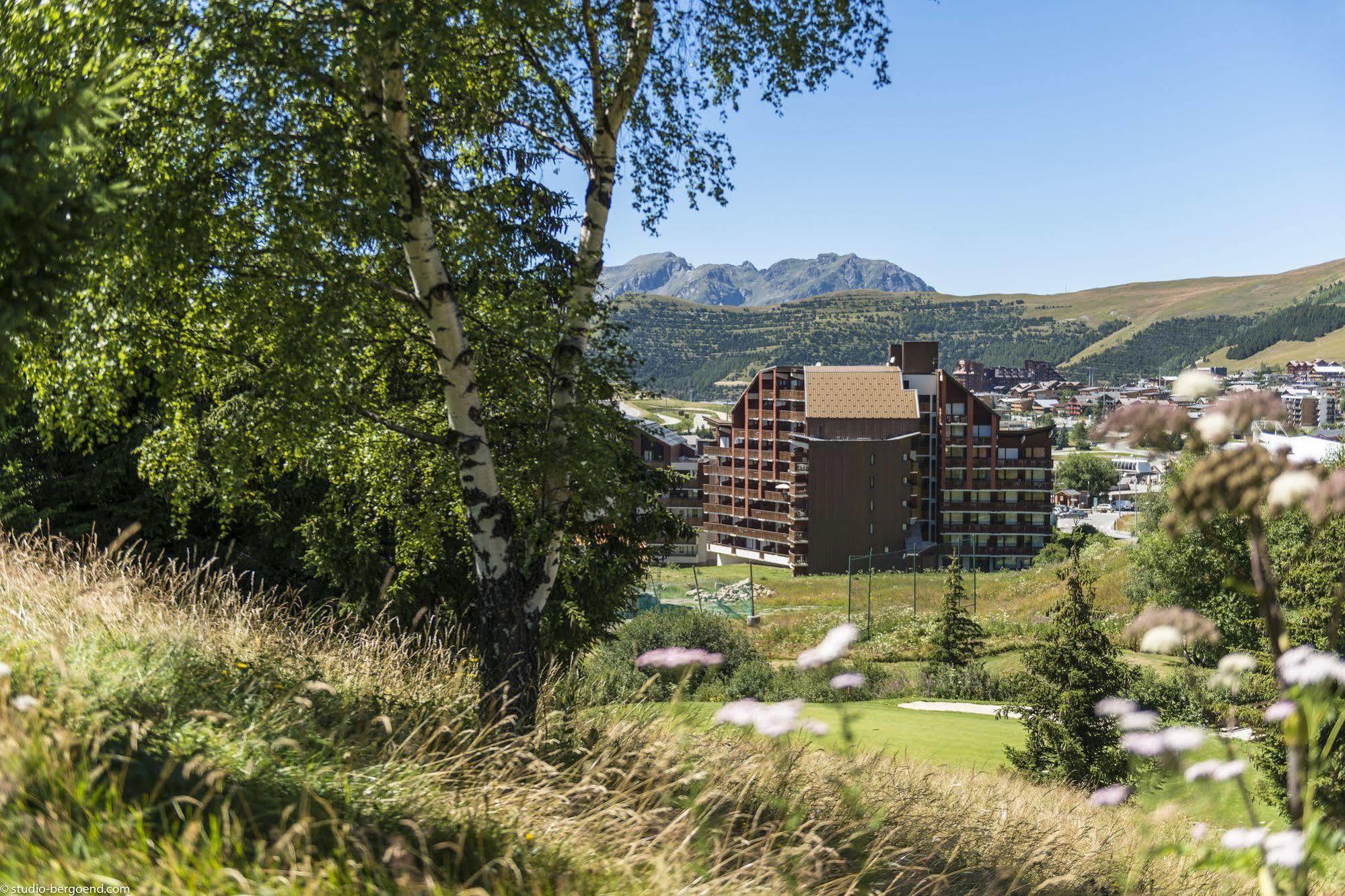 Residence Les Melezes Alpe d'Huez Bagian luar foto