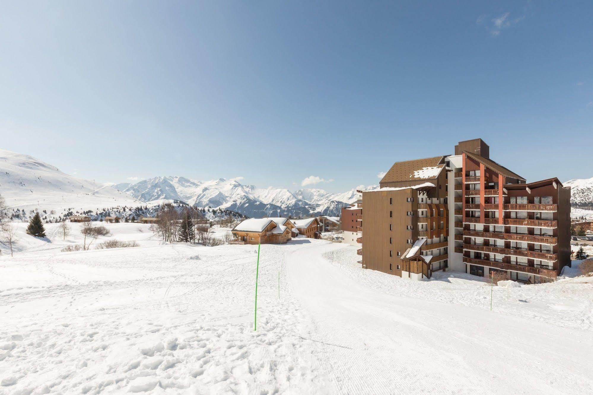 Residence Les Melezes Alpe d'Huez Bagian luar foto